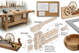 design DIY wood projects engineered for strength accuracy