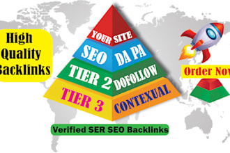 create tier 2 tier 3 backlinks for site ranking support