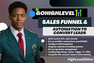 build a gohighlevel motivated seller lead follow up system
