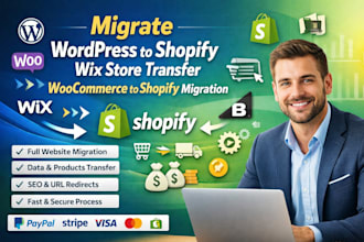 migrate wordpress to shopify wix store transfer woocommerce to shopify migration