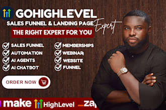gohighlevel landing page gohighlevel sales funnel website