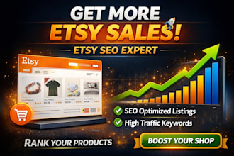 do etsy seo and etsy promotion, etsy keyword research to increase sales