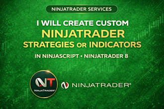 create custom ninjatrader strategies or indicators in ninjascript, ninjatrader 8