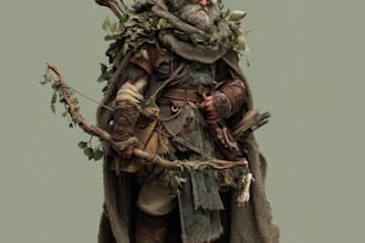 draw your fantasy,scifi or rpg character full body or portrait