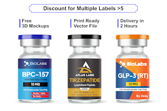 do peptide vial label design, peptide sarms and supplement label design