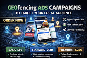 run high targeted geofencing ads campaign to promote cbd ads