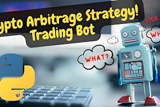 build crypto arbitrage bot, triangular arbitrage bot and dex trading bot