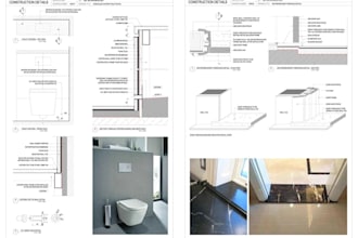 design architectural working, fabrication and construction drawings for builder