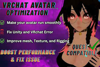 optimize and fix your vrchat avatar for better performance