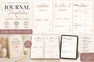 design a professional journal, planner, or workbook for amazon KDP