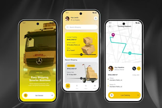 build courier delivery app, parcel delivery app, logistics app