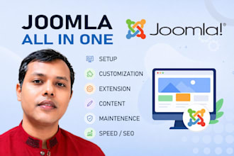 fix, update, and maintain your joomla website