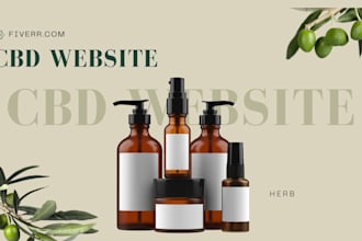 create a cbd vape cannabis ecommerce or affiliate  website