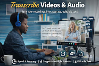 transcribe audio to text