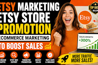do etsy marketing etsy store promotion ecommerce marketing to boost sales