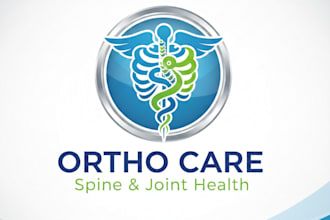 design a clean and professional orthopedic logo for your clinic or brand