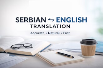 provide accurate serbian to english translation