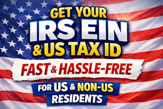 get your irs ein number tax id for US and non US resident