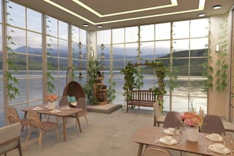 restyle 3d bar shop,cabana design,food outlet,bar, cafeteria,dinning space,kiosk