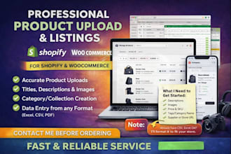 add products bulk product upload to shopify wix etsy ebay amazon autods manually