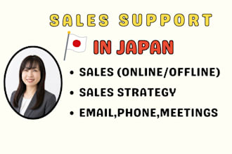 support your sales and promotion in japan with 10 years of experience