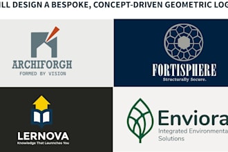 design a simple and professional logo for your company and startup