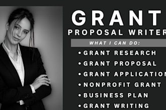 write small business grant proposals, apply for grants that get funded