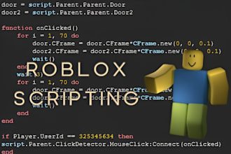 make a roblox script
