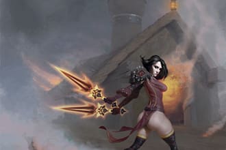 draw fantasy illustrations, concept art, and card game art