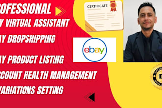 ebay lister ebay virtual assistant ebay product upload ebay product listing ebay