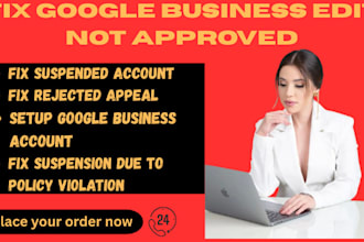 reinstate suspended google my business, fix suspended gmb, gmb reinstatement