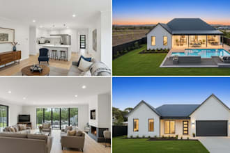 provide 3d home interior and exterior design with realistic visualization