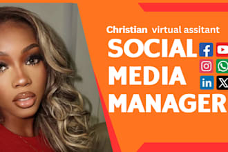 be gospel christian social media manager content creator and personal assistant