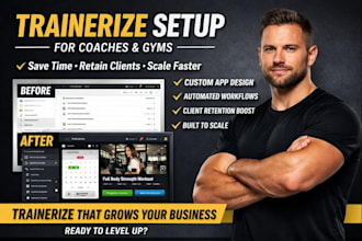 fully set up trainerize for personal trainers, gyms, and coaches trainerizecrm
