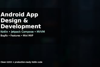 develop an android app in kotlin with jetpack compose