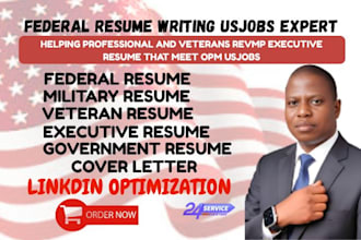 write a usajobs optimized federal resume that passes ats