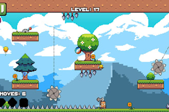 create or fix topnotch 2d rpg multiplayer fighting games on gdevelop,