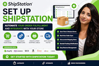 set up shipstation automate your order fulfillment and integrate with your store