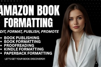 format, edit, publish, and promote your book on amazon KDP, ingramspark, lulu