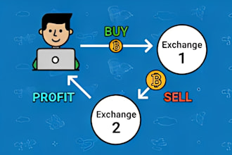 build crypto arbitrage bots, triangular arbitrage bots, dex trading bots