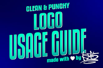 create a professional logo usage guide for your brand