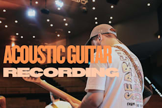 record acoustic guitar for your worship ccm song