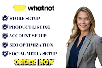whatnot product listing, whatnot product liveshow, whatnot ecommerce store