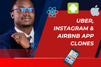 clone popular apps like uber, instagram, or airbnb