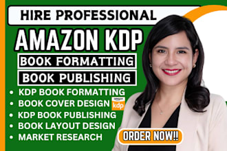 edición de libros, formateo de libros, publicación de libros en amazon KDP