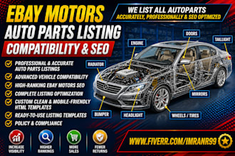 do ebay motors auto parts listings w vehicle compatibility