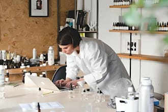 be cosmetic chemist to develop formulation organic skincare, haircare product