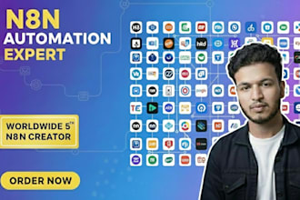 build advanced n8n automations, I am official n8n creator