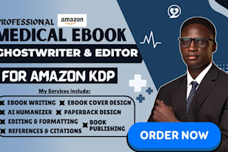rewrite, edit, format medical, nursing, health and fitness ebooks for amazon KDP