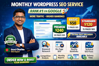 do complete monthly SEO aeo GEO optimization for top ranking